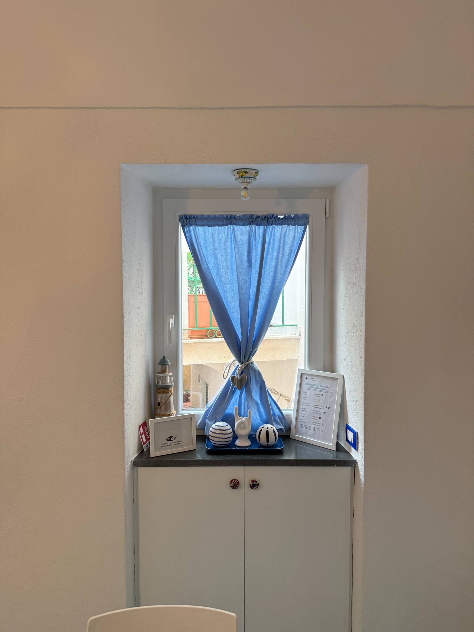 Dettaglio del salone